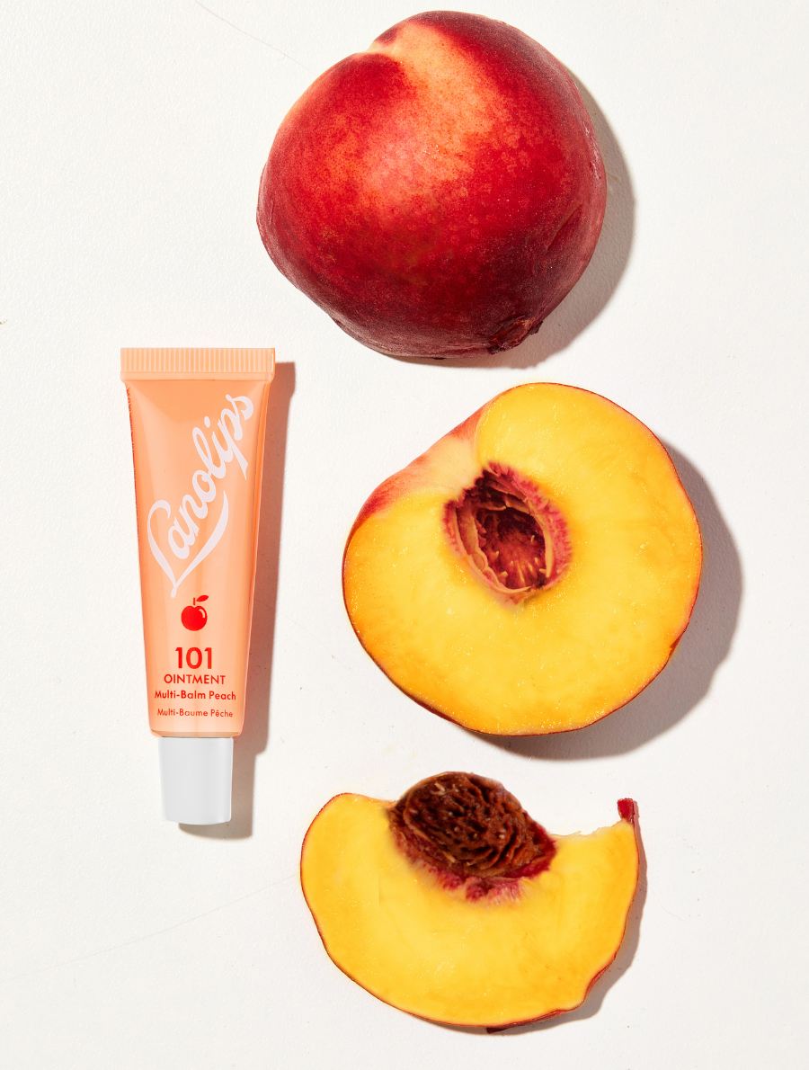 Lanolips 101 Ointment Multi-Balm in Peach