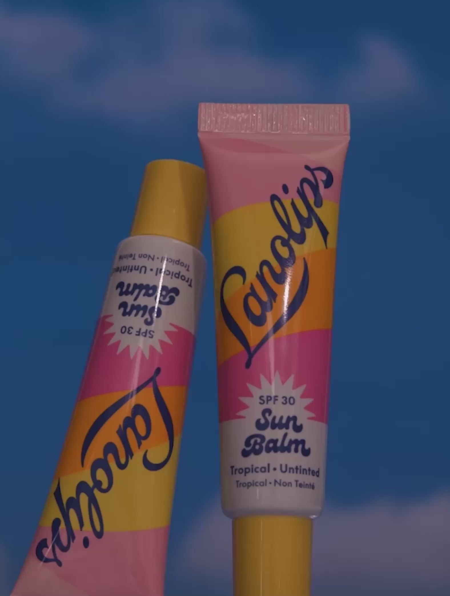 Video montage of the Lanolips Sun Balm SPF 30 Tropical. UVA/UVB lip protection with lanolin and daily SPF from the World’s Best Lip Balm creators.