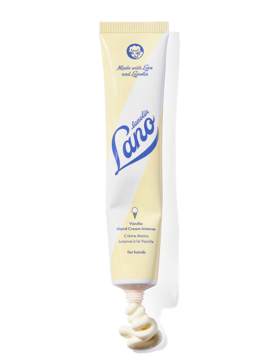 Vanilla + Lanolin Hand Cream Intense is a sweet, creamy and classic flavor that will transport you back to a Summer's Day with an ice-cream cone in hand.