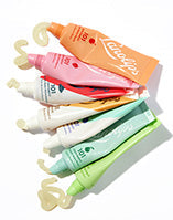 Lanolips 101 Ointment tubes peach, strawberry, watermelon, coconutter, minty, pear and green apple flavours.