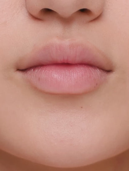 Video of model applying the Lanolips Tinted Lip Balm SPF30 in Rose. Our Tinted Lip Balm in Rose is a creamy tea-rose sheen, and provides a fresh glow to your lips.