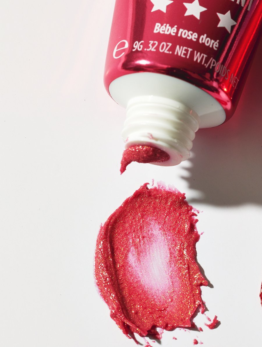 NEW Baby Rose Gold - completely packed with lanolin, pigment & shimmer. 